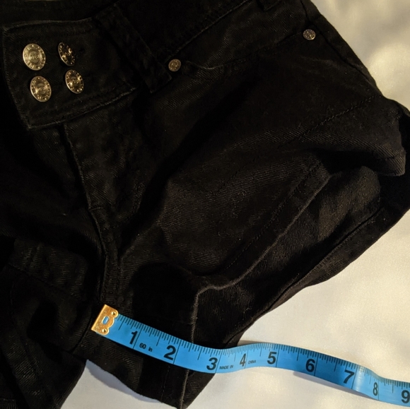 Deb Jeans women's/juniors size 3 black shorts - Picture 12 of 12